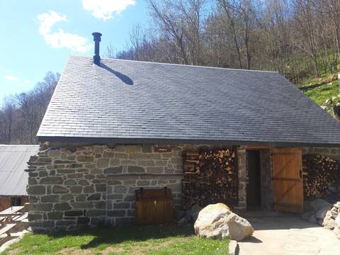 Chalet Aulian in the heart of the Pyrenees.