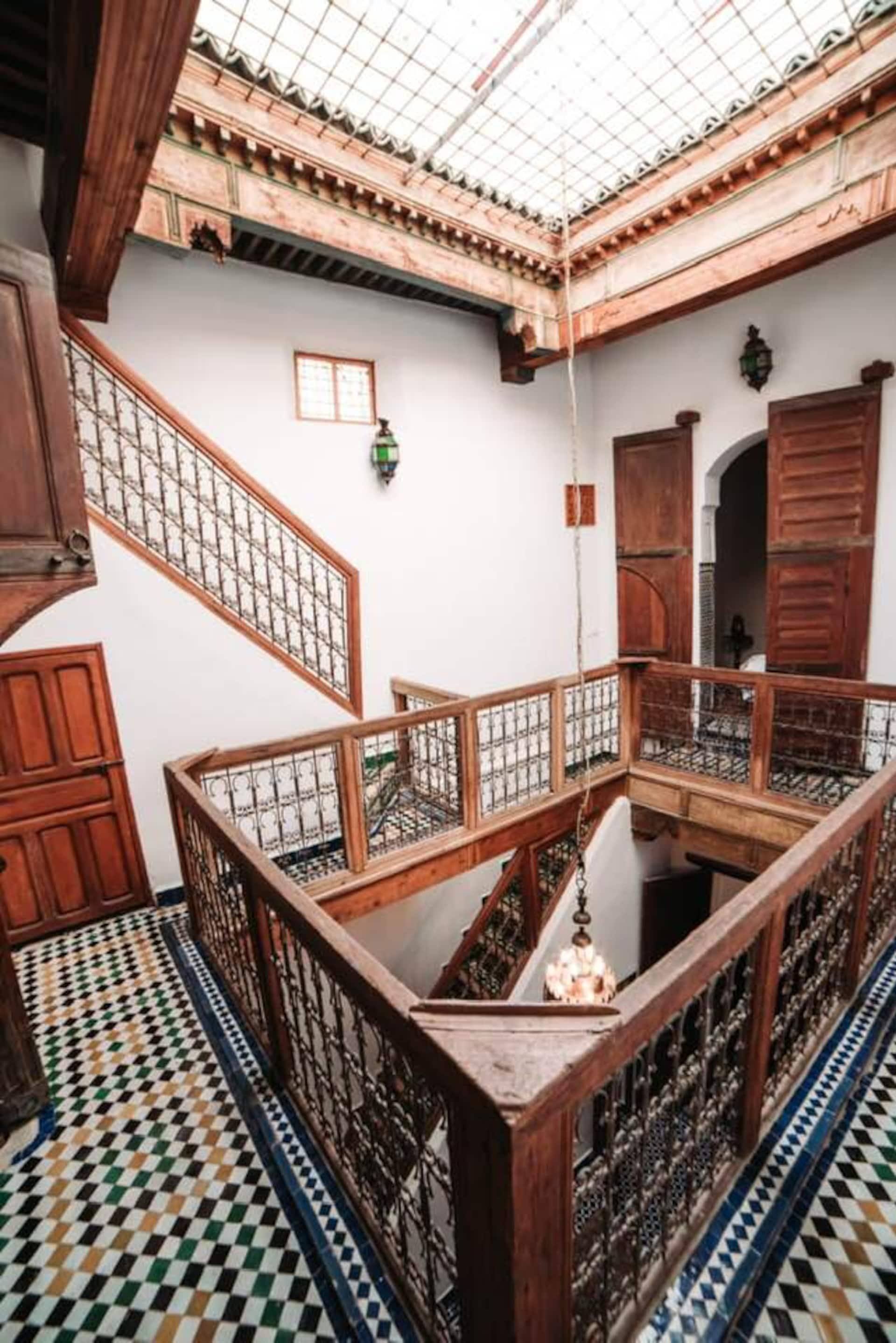 Small riad in Fez medina