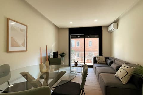 Airbnb con mejor rendimiento: Superflat near beach 15' center en Sant Adrià De Besòs
