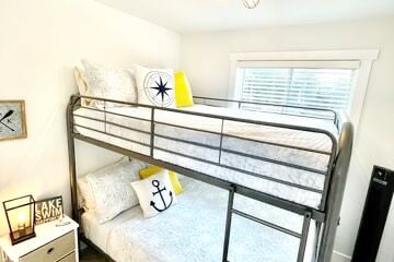 全套双层客房位于楼上。 