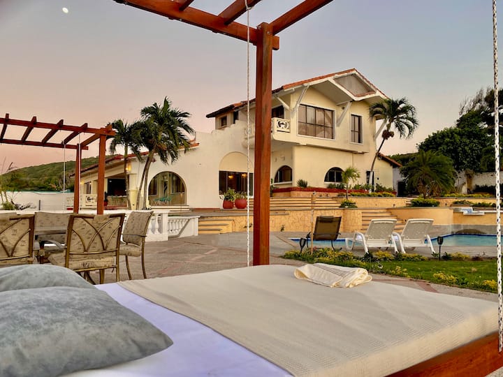 Two minutes from the sea. Two pools + Jacuzzi