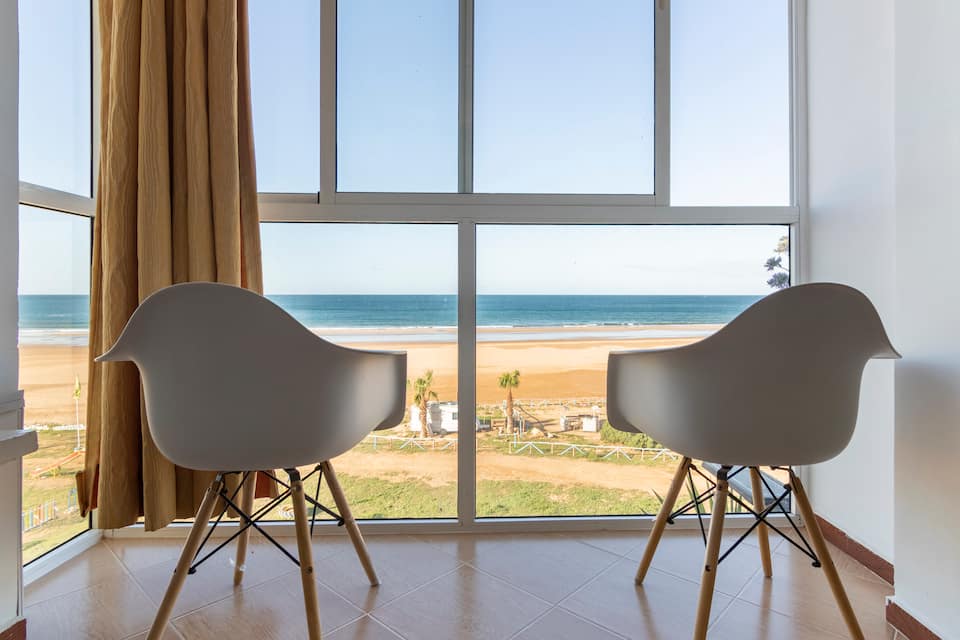 RosyPlage, a blue house on a surf beach, Aghroud, near Taghazout, Morocco, photo 8 of 10