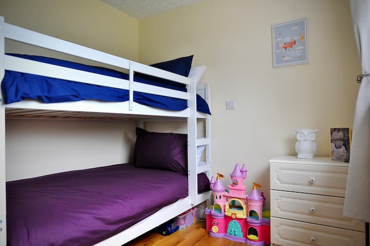 The kids will love these comfy bunk beds
