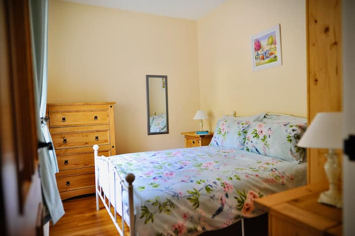 Bedroom 2 is another comfy double bedroom