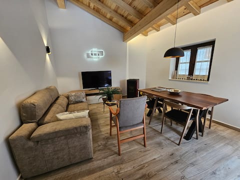 Top Airbnb: Mural of the La Alberca Castle, Apartment la... en Salamanca