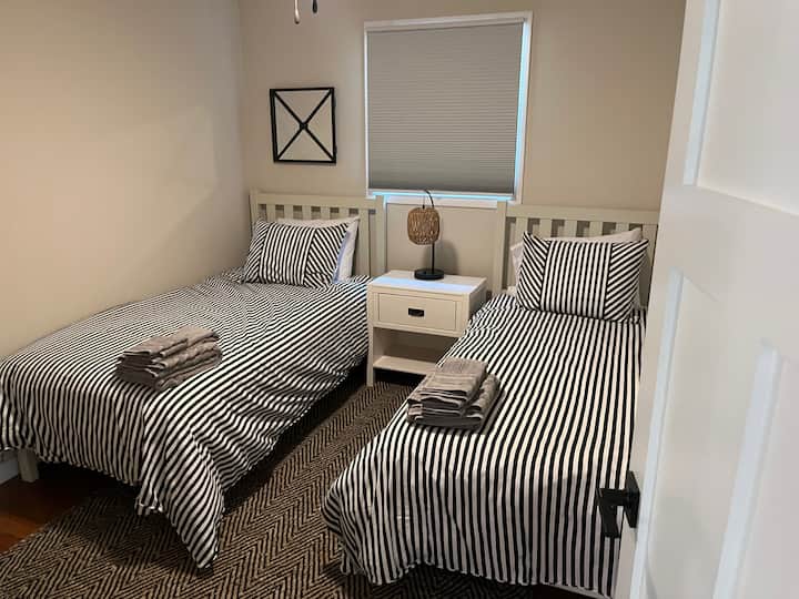 Twin bedroom.