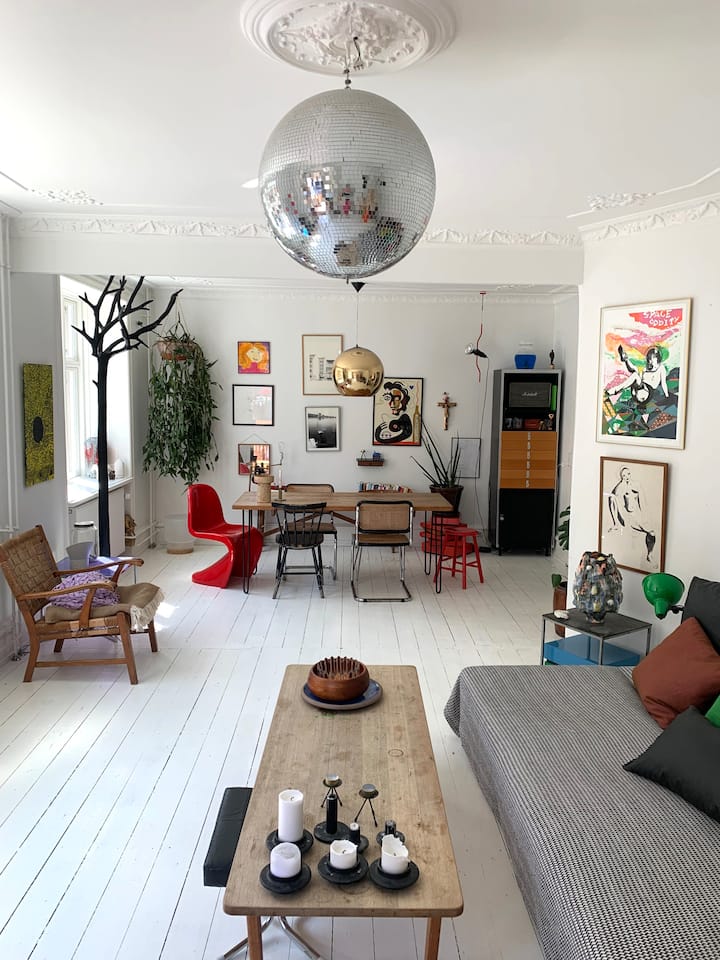Charming & Cozy Apartment In Trendy Vesterbro - Copenhague