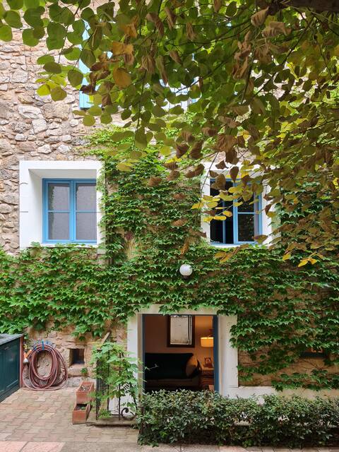 Lovely house, shaded garden, solarium