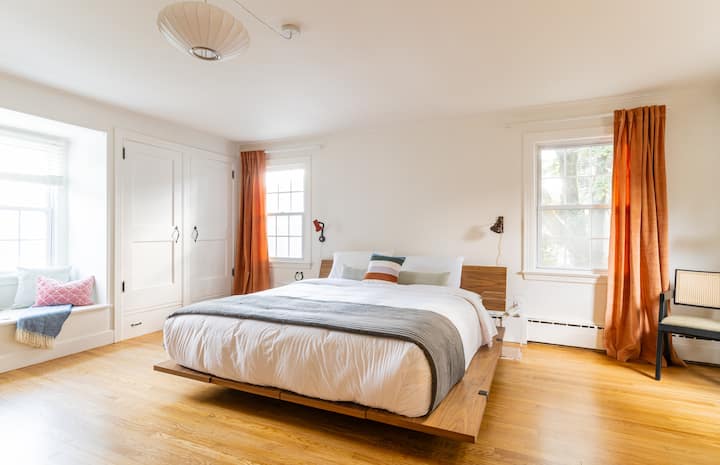 Your Haven Awaits: Step into our generously sized bedroom and immerse yourself in comfort