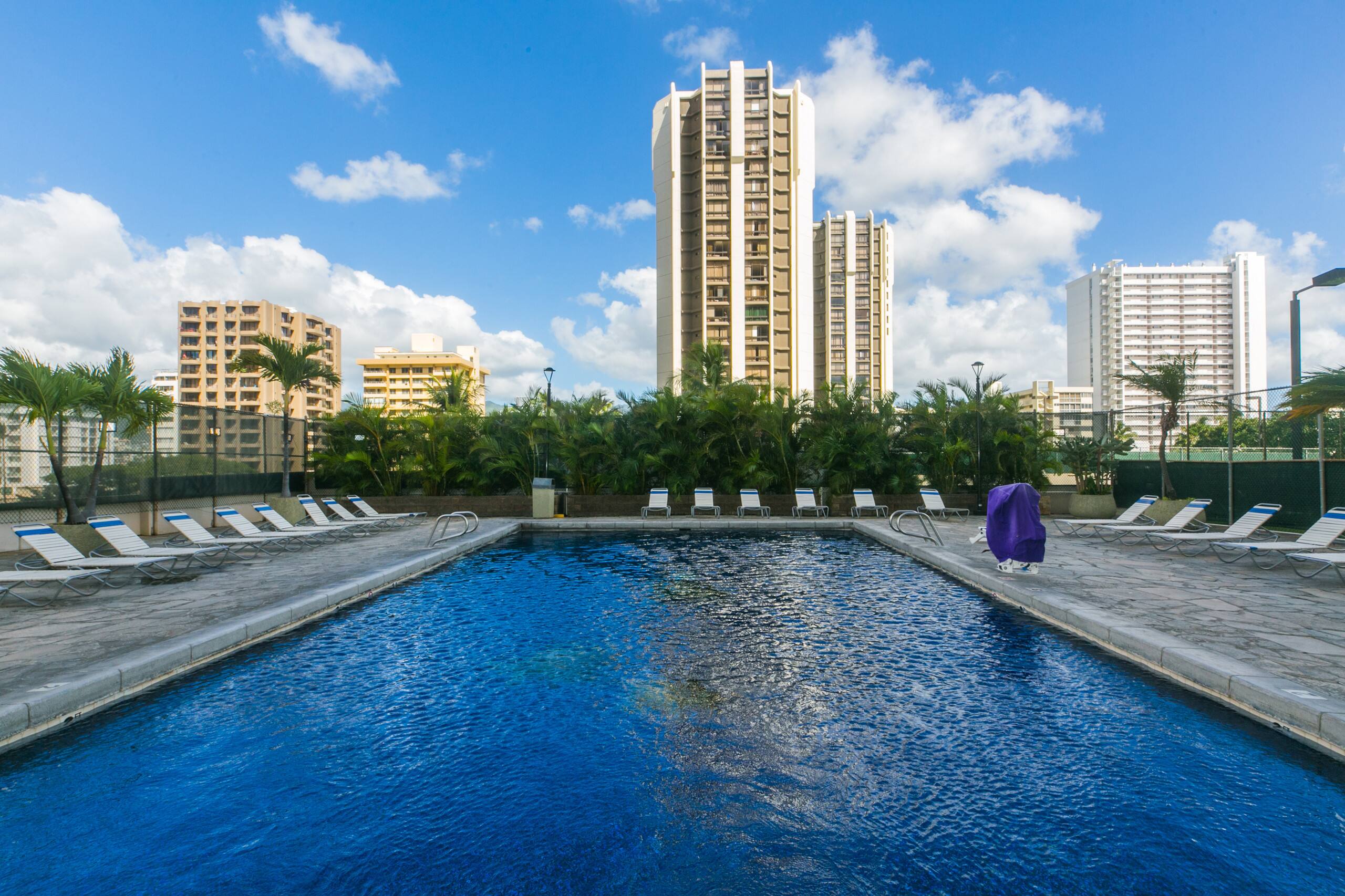 26FL MountainView|1BR/1BA |FreeParking+AC+Pool+GYM - Image 43