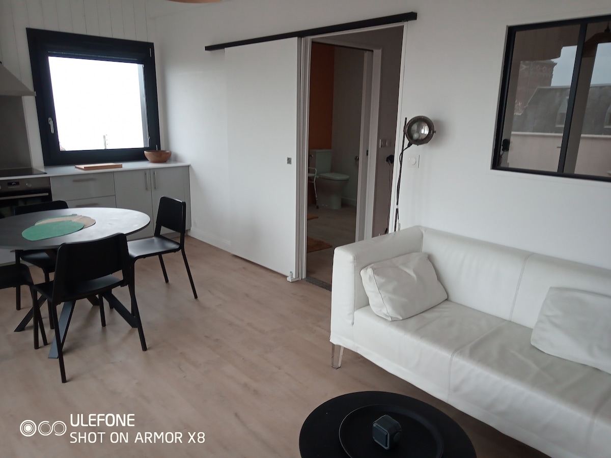 Successful Airbnb property: sea view gîte in Ault