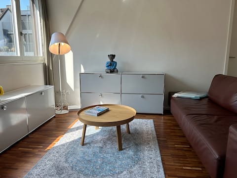 Top performing Airbnb: Beautiful 2-room apartment in a prime location near the lake. in Mühlebach