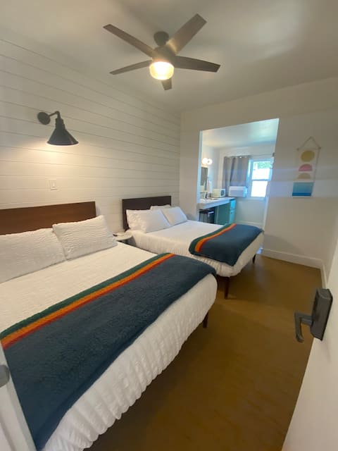 Newly remodeled hotel room 223 in Mojave