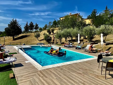 Villa vista Paradiso San Leo