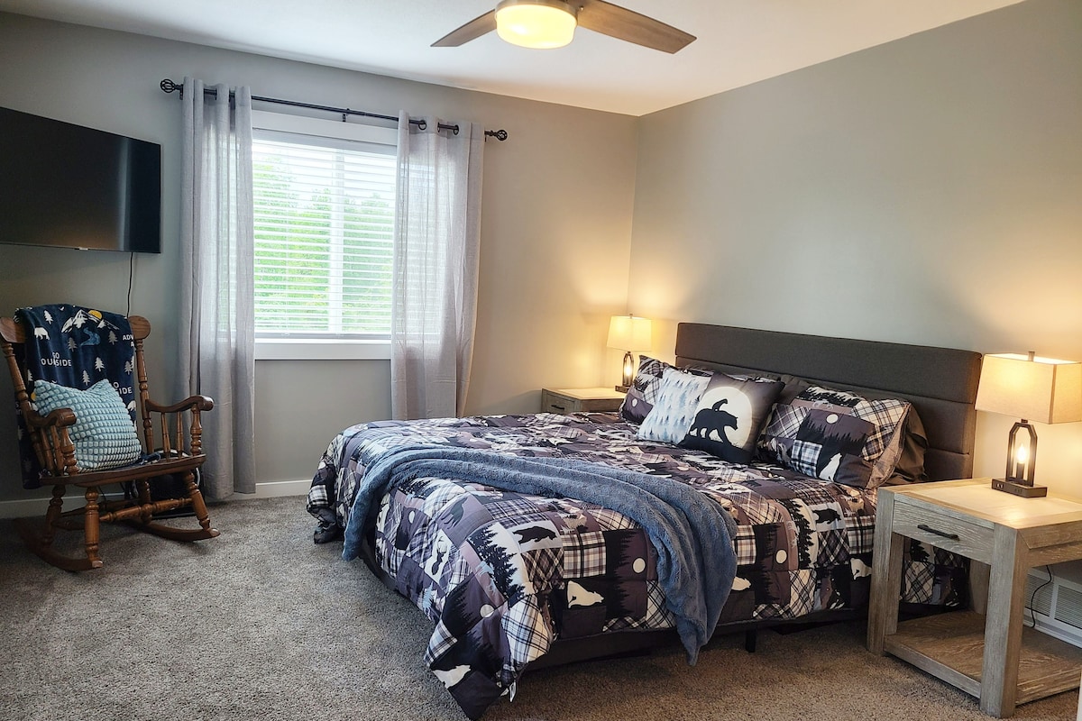 ウォークインクローゼット付きメインキングスイート