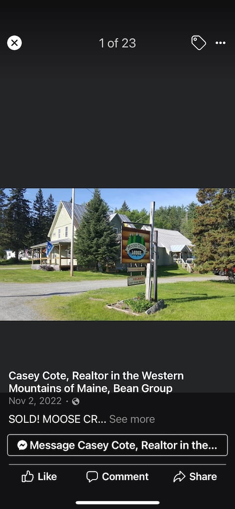 Moose Creek Lodge, Eustis. Great for Large Groups