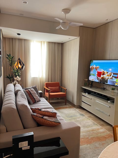 Beautiful apartment decorated!
