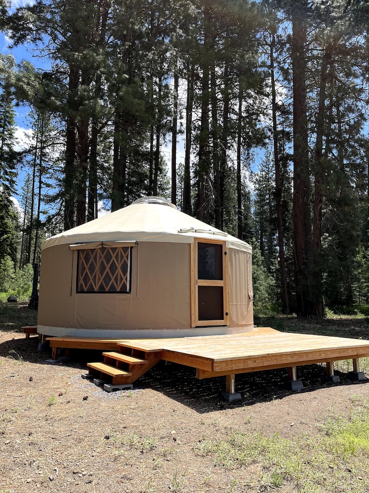 Myrtle's Yurt Yurts for Rent in Chiloquin, Oregon, United States Airbnb