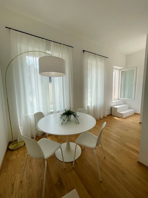 A stone's throw from the square