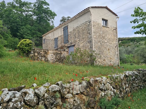 Renovated sheepfold, with swimming pool