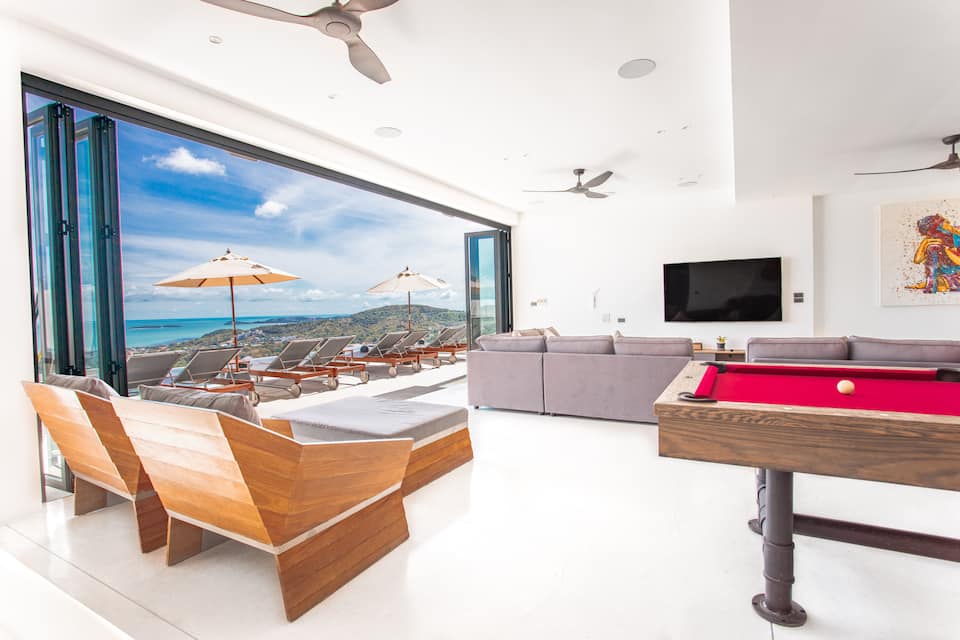 A six-bedroom villa above Bophut, Bophut, Koh Samui, Thailand, photo 3 of 10