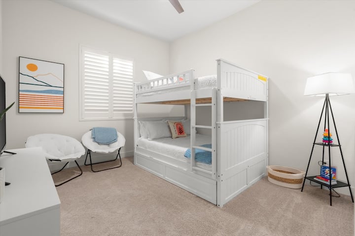 Habitación con litera (completa con cama nido)