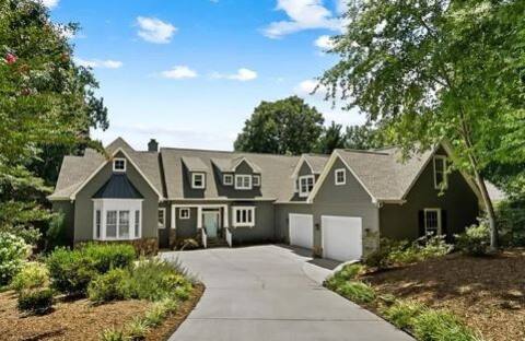 Lake front home