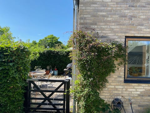 Bright house close to the beach and Louisiana Museum