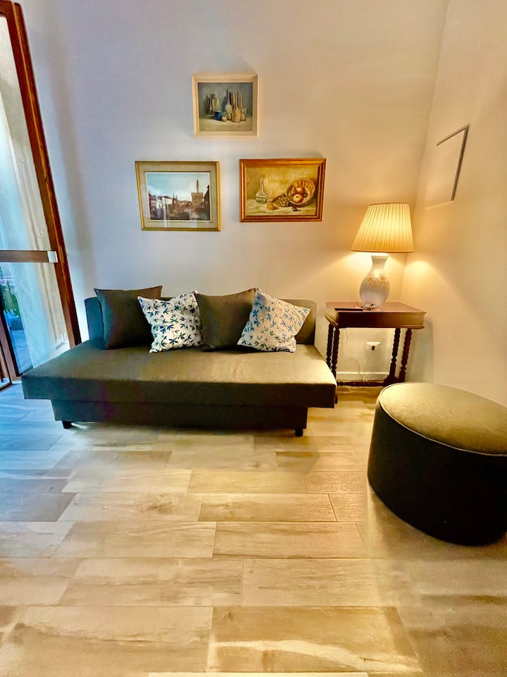 Das Wohnzimmer am Abend 