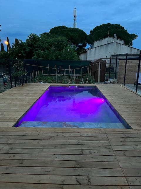 New quiet and modern villa with swimming pool