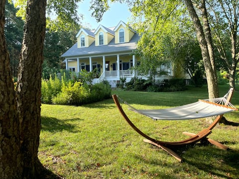 Poolside Waterfront Retreat