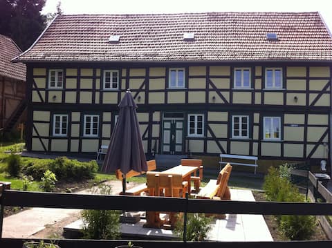 Ferienhaus Oberharz am hiking trail up to 14 persons