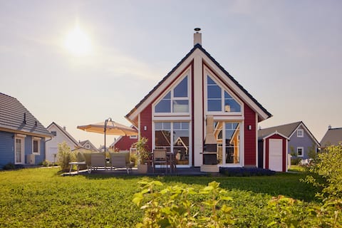 Vacation home with sauna, hot tub, whirlpool, Schorfheide