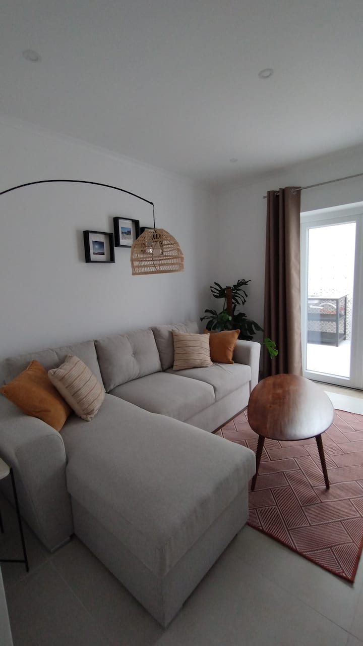 Sitting room with sofa bed