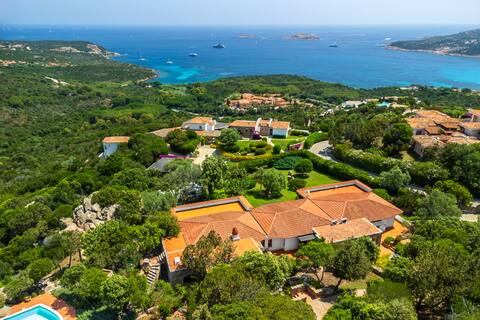 [Porto Cervo] Sea View Villa, Pvt Pool and Garden