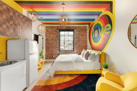 Top performing Airbnb: Coco Bayer Art Suite 109 in Civic Center