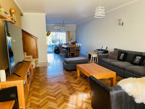 Entire accommodation with pool and grill.
