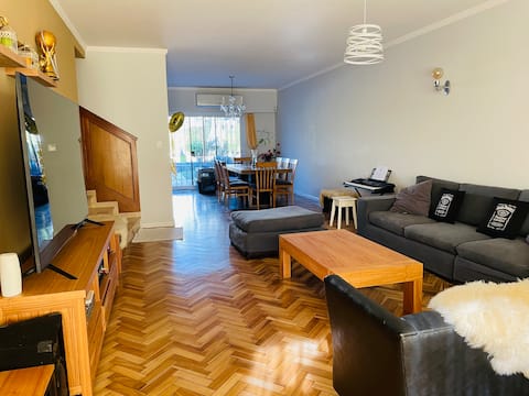 Entire accommodation with pool and grill.