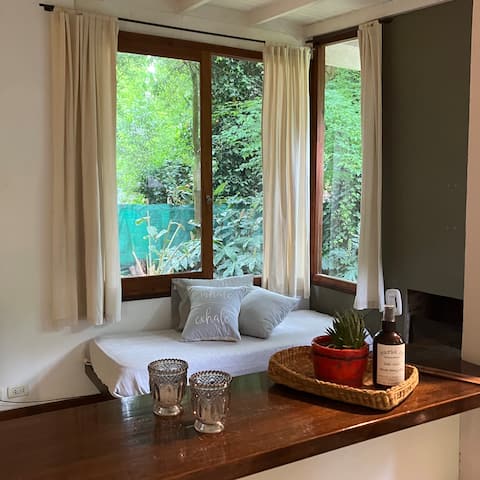 Popular Airbnb listing: La Morada: Forest Houses in Mar Del Plata