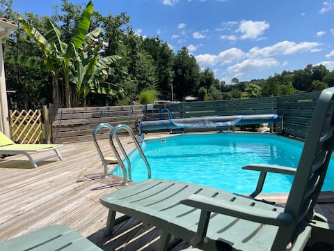 Combe de la Borie House, Private Pool