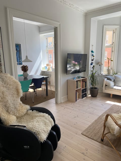 Popular Airbnb listing: Cosy apartment - silent street in Frederiksberg