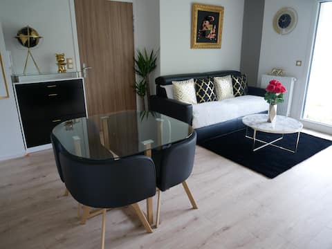 New apartment Paris+ underground parking +metro