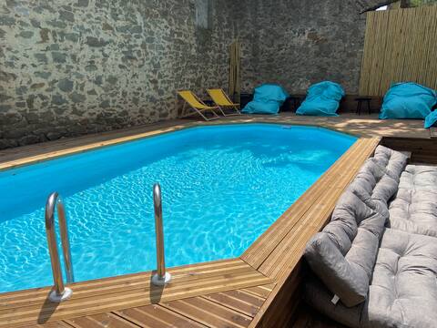 T4 Canal du Midi, pool terrace