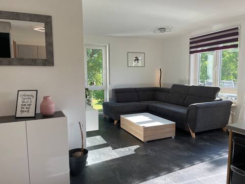 Modern apartment on the edge of the field