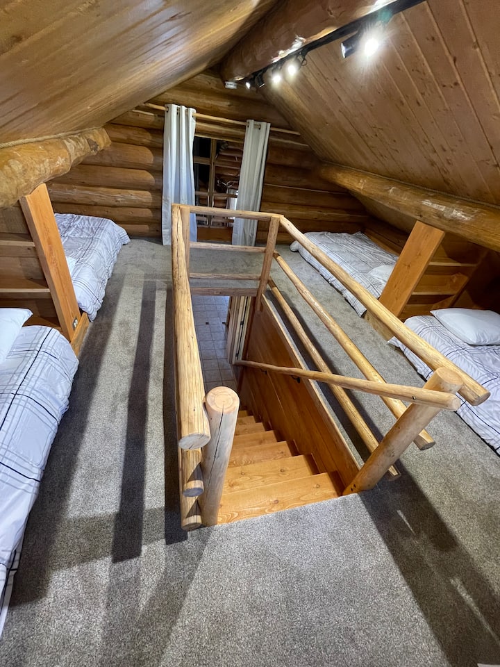 Horná poschodová posteľ (4 samostatné postele)