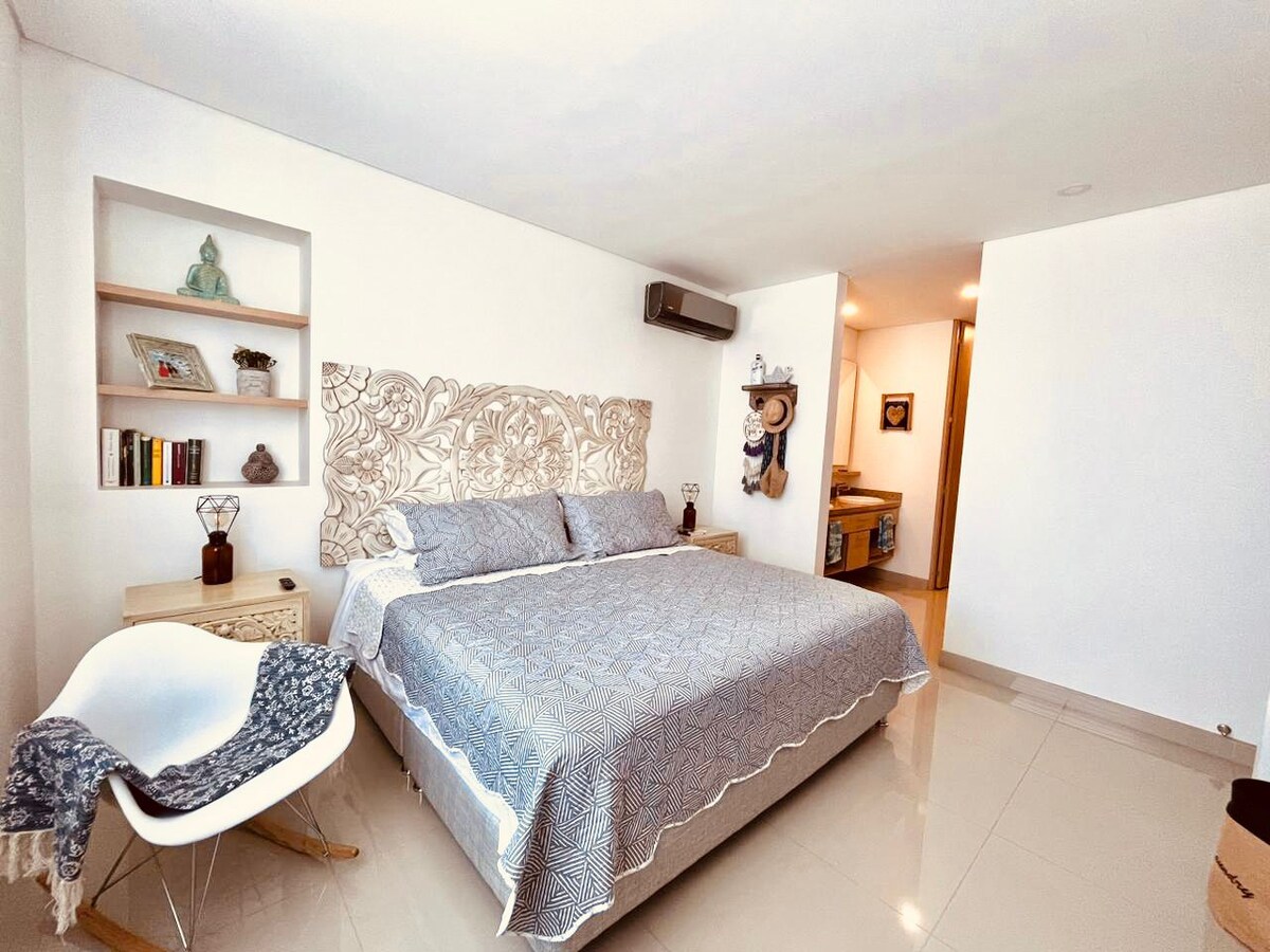 Habitación principal con cama king