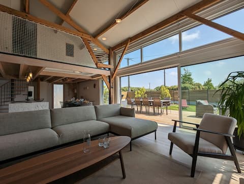 Le Hangar - 2 steps from the beaches for 8 people