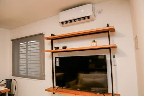 Anuncio de Airbnb popular: 7 minutes from the airport/with barbecue and garage en Departamento Las Heras