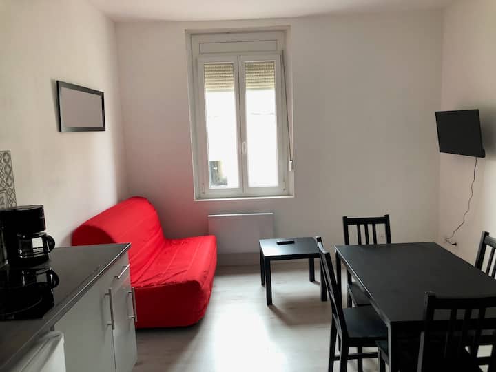 Studio Meublé à 700 M De La Plage - Berck