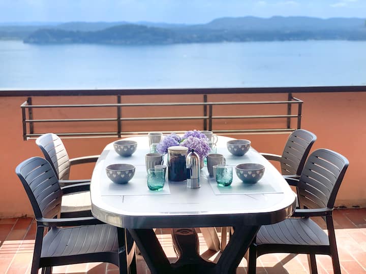 Bellavista - Apartment with terrace overlooking the lake